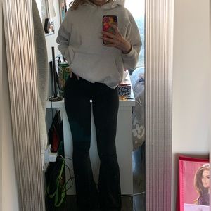 Aerie High Waisted Crossover Flare Yoga Pants